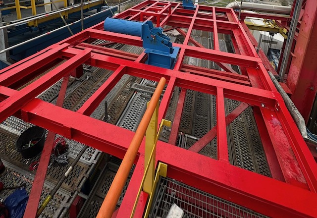 Sierpień – wrzesień 2025 – Gdańsk (Polska) – Rafineria Gdańska sp. z o.o. – montaż platformy